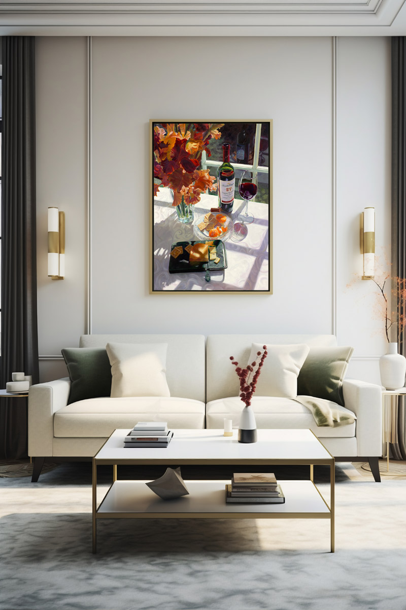 in a room — where it lives now