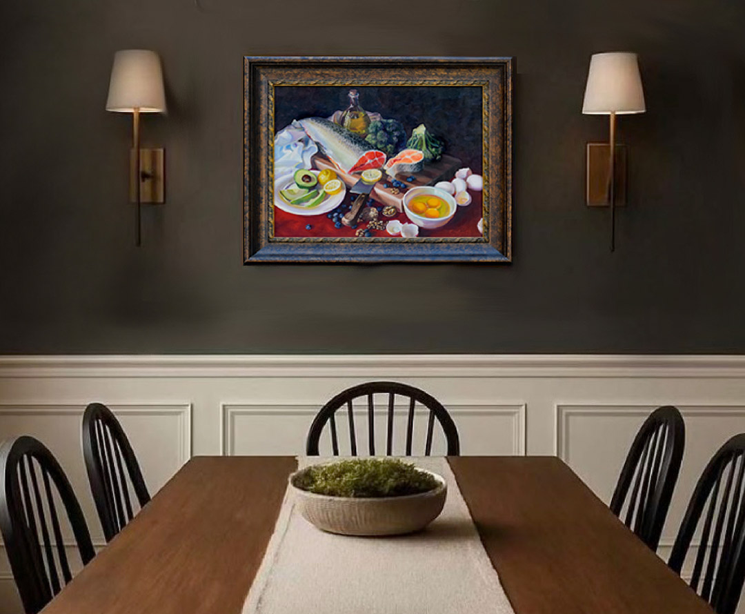 in a room — where it lives now