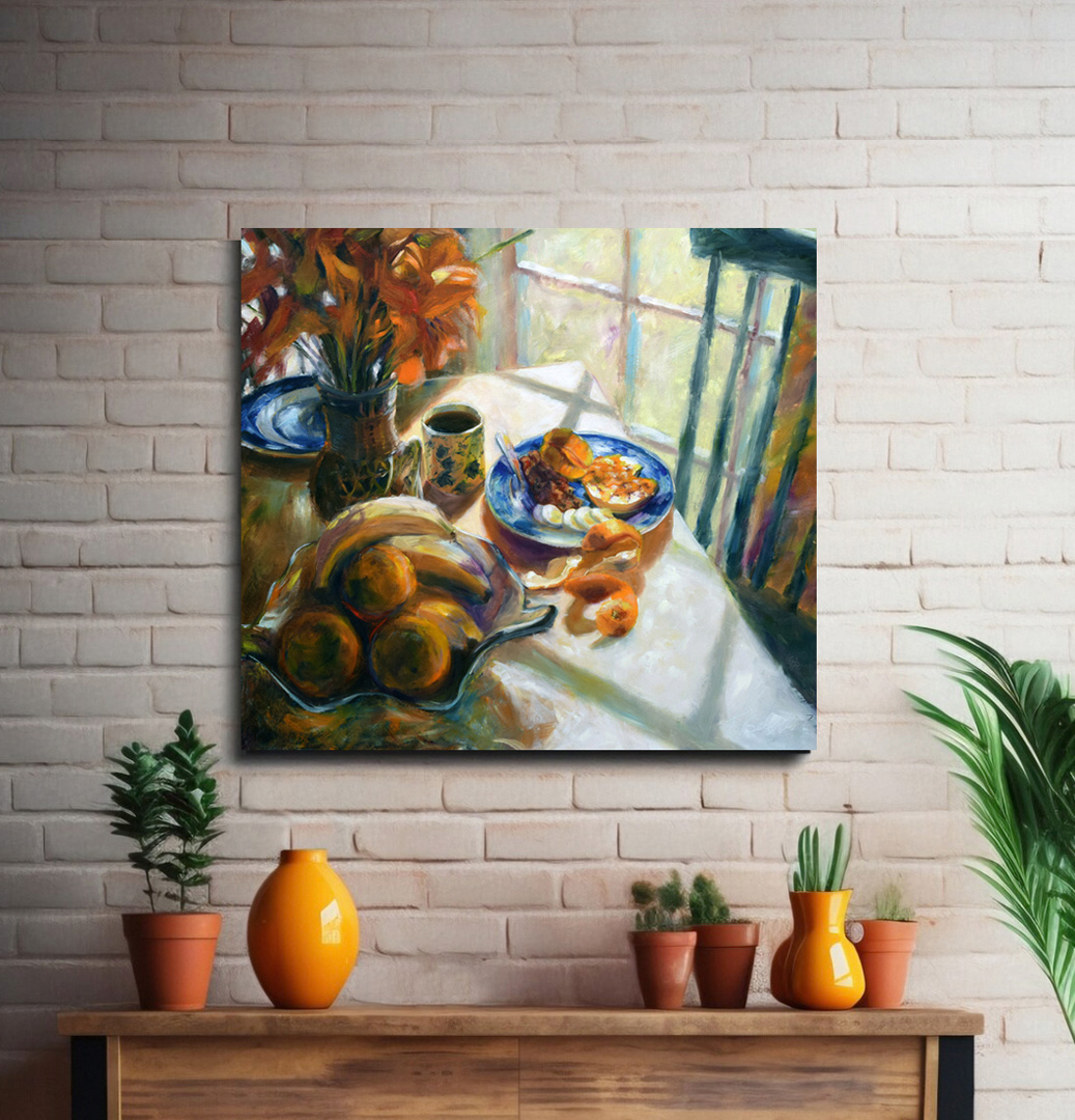 in a room — where it lives now