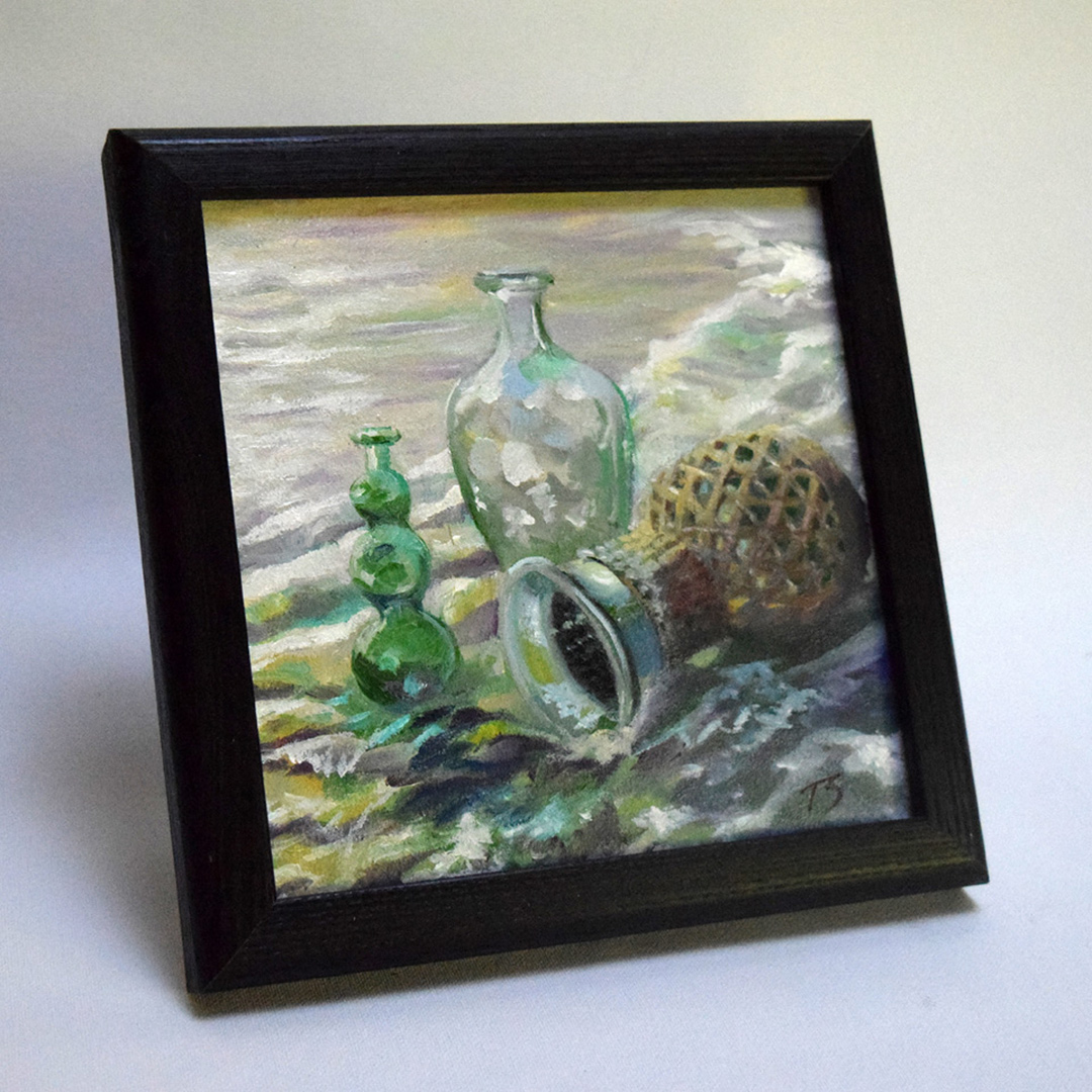 framed and ready for its home
