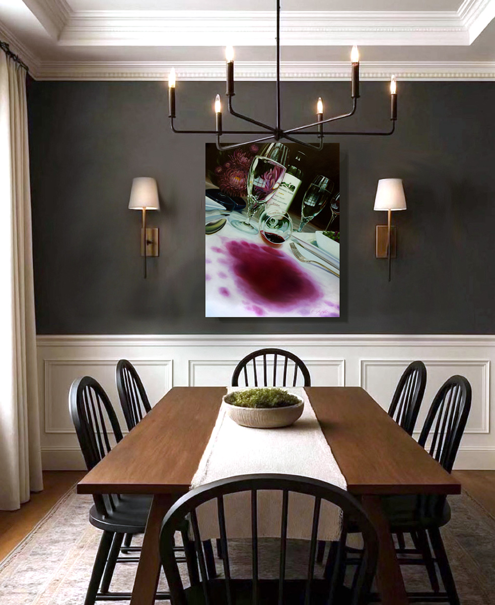 in a room — where it lives now